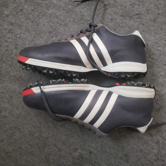 Adidas Tour 360 Golf Shoes Mens 6.5 Gray White Cleats Golfing Golfer Adult - Picture 7 of 11